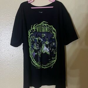 Disney Black Graphic Tee